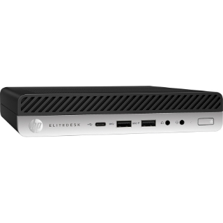 Picture of HP EliteDesk 800 G3 Desktop Computer - Intel Core i5 6th Gen i5-6500T 2.50 GHz - 8 GB RAM DDR4 SDRAM - 128 GB SSD - Desktop Mini