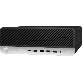 Picture of HP EliteDesk 705 G5 Desktop Computer - AMD Ryzen 5 PRO 2nd Gen 3400G - 8 GB RAM DDR4 SDRAM - 256 GB SSD - Small Form Factor