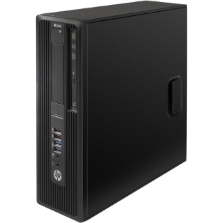 Picture of HP Z240 Workstation - 1 x Intel 3.40 GHz - 8 GB DDR4 SDRAM RAM - 256 GB SSD - Small Form Factor - Black