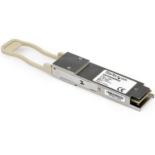 Picture of StarTech.com MSA UNCODED Compatible QSFP+ Module - 40GBASE-SR4 - 40GE Gigabit Ethernet QSFP+ Multi Mode Fiber (MMF) - 300m