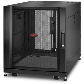 Picture of APC by Schneider Electric NetShelter SX 12U Server Rack Enclosure 600mm x 900mm w/ Sides Black
