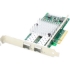 Picture of AddOn QLogic QLE8242-SR-CK Comparable 10Gbs Dual SFP+ Port 300m Network Interface Card with 2 10GBase-SR SFP+ Transceivers