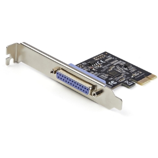 Picture of StarTech.com 1-Port Parallel PCIe Card, PCI Express to Parallel DB25 LPT Adapter Card, Desktop Expansion Controller for Printer, SPP/ECP