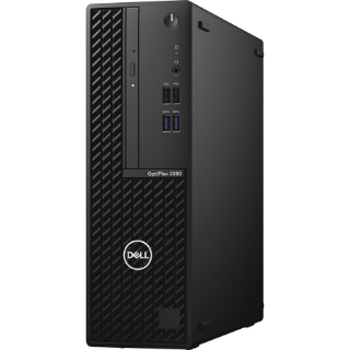 Picture of Dell OptiPlex 3000 3080 Desktop Computer - Intel Core i5 10th Gen i5-10505 Hexa-core (6 Core) 3.20 GHz - 8 GB RAM DDR4 SDRAM - 500 GB HDD - Small Form Factor - Black