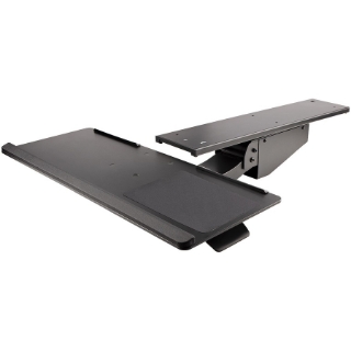 Picture of Under Desk Keyboard Tray, Height Adjustable Keyboard and Mouse Tray (10" x 26"), Ergonomic Computer Keyboard Tray w/Mouse Pad