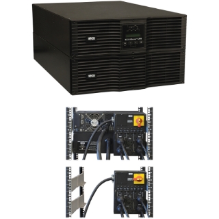 Picture of Tripp Lite UPS Smart Online 8000VA 7200W Rackmount 8kVA 200V-240V USB DB9 Manual Bypass Hot Swap 6URM