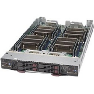 Picture of Supermicro SuperBlade SBI-7228R-T2F2 Barebone System - Blade - Socket LGA 2011-v3 - 2 x Processor Support