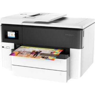 Picture of HP Officejet Pro 7740 Inkjet Multifunction Printer-Color-Copier/Fax/Scanner-34 ppm Mono/34 ppm Color Print-4800x1200 dpi Print-Automatic Duplex Print-30000 Pages-500 sheets Input-1200 dpi Optical Scan-Color Fax-Wireless LAN