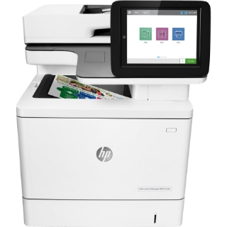 Picture of HP LaserJet Managed E57540 E57540dn Laser Multifunction Printer-Color-Copier/Scanner-40 ppm Mono/Color Print-1200x1200 Print-Automatic Duplex Print-120000 Pages Monthly-650 sheets Input-Color Scanner-600 Optical Scan-Gigabit Ethernet