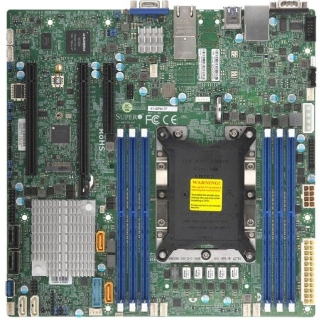 Picture of Supermicro X11SPM-TF Server Motherboard - Intel C622 Chipset - Socket P LGA-3647 - Micro ATX