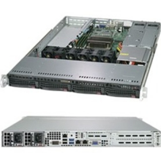 Picture of Supermicro SuperServer 5019C-WR Barebone System - 1U Rack-mountable - Socket H4 LGA-1151 - 1 x Processor Support