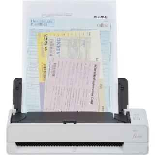 Picture of Fujitsu fi-800R Ultra-Compact, Color Duplex Document Scanner with Dual Auto Document Feeders (ADF)