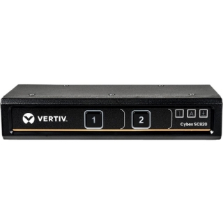 Picture of Vertiv Cybex SC800 Secure Desktop KVM | 2 Port Single-Head | DVI-I | TAA