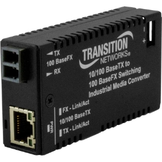 Picture of Transition Networks Hardened Mini Fast Ethernet Media Converter