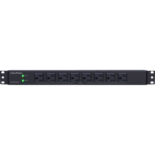 Picture of CyberPower PDU30BT8F8R Single Phase 100 - 125 VAC 30A Basic PDU