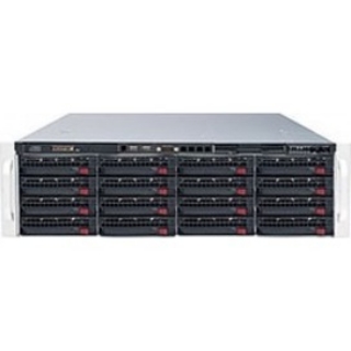 Picture of Supermicro SuperServer 6038R-E1CR16L Barebone System - 3U Rack-mountable - Socket R3 LGA-2011 - 2 x Processor Support