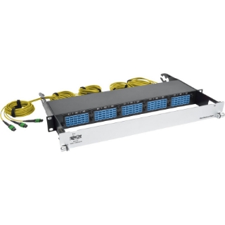 Picture of Tripp Lite 9/125 OM4 Pre-assembled 40GB-10GB Fiber Patch Panel 15MTP QSFP-60 LC