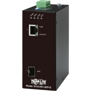 Picture of Tripp Lite N785-H01-SFP-D Transceiver/Media Converter