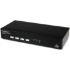 Picture of StarTech.com 4 Port USB DVI KVM Switch with DDM Fast Switching Technology and Cables