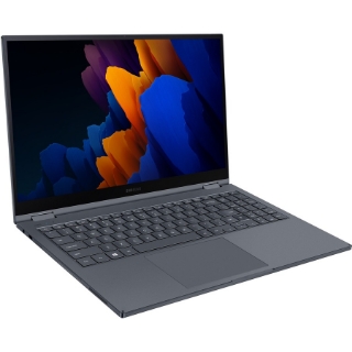 Picture of Samsung Touchscreen Convertible 2 in 1 Notebook - Intel Core i5 11th Gen i5-1135G7 - 8 GB Total RAM - Royal Silver