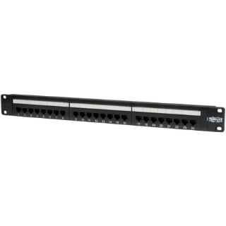 Picture of Tripp Lite 24-Port Cat5e Cat5 Rackmount Patch Panel 568B 110 Punch 1URM