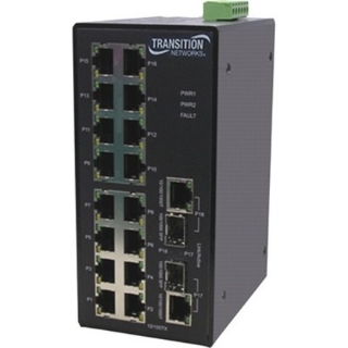 Picture of Transition Networks Managed Hardened Fast Ethernet Switch