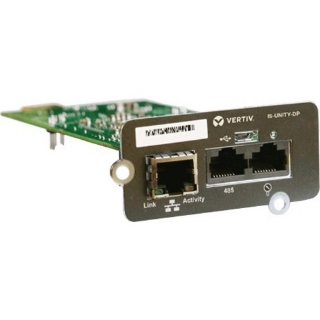 Picture of Vertiv Liebert IntelliSlot Unity - SNMP - Network Card | Remote Monitoring