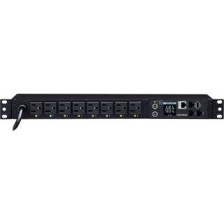 Picture of CyberPower PDU81001 100 - 120 VAC 15A Switched Metered-by-Outlet PDU