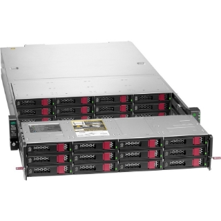 Picture of HPE Apollo 4200 G10 2U Rack Server - 1 x Intel Xeon Silver 4210R 2.40 GHz - 128 GB RAM - 336 TB HDD - (24 x 14TB) HDD Configuration - Serial ATA/600 Controller