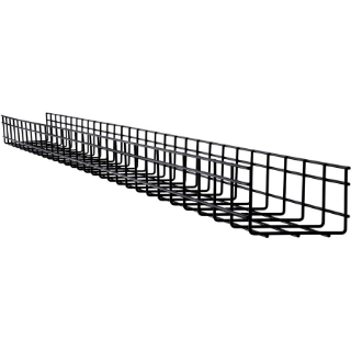 Picture of Tripp Lite Wire Mesh Cable Tray - 150 x 100 x 3000 mm (6 in. x 4 in. x 10 ft.), 10 Pack