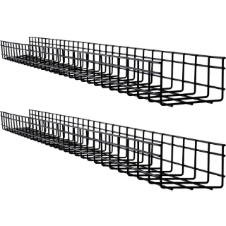 Picture of Tripp Lite Wire Mesh Cable Tray - 150 x 100 x 1500 mm (6 in. x 4 in. x 5 ft.) 2-Pack