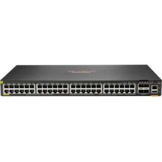 Picture of Aruba 6300F 48-port 1GbE Class 4 PoE and 4-port SFP56 Switch