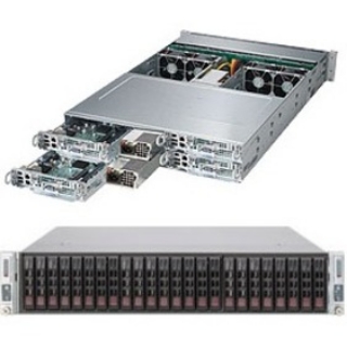 Picture of Supermicro SuperServer 2028TP-HTFR Barebone System - 2U Rack-mountable - Socket LGA 2011-v3 - 2 x Processor Support