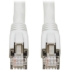 Picture of Tripp Lite Cat8 Patch Cable 25G/40G Certified Snagless M/M PoE White 20ft