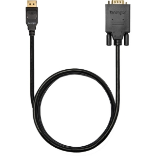 Picture of Kensington DisplayPort 1.2 (M) to VGA (M) Passive Unidirectional Cable, 6ft