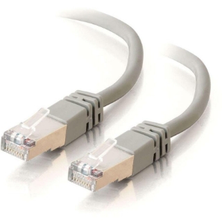 Picture of C2G-3ft Cat5e Molded Shielded (STP) Network Patch Cable - Gray