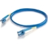 Picture of C2G-2m LC-LC 9/125 OS1 Duplex Singlemode PVC Fiber Optic Cable - Blue