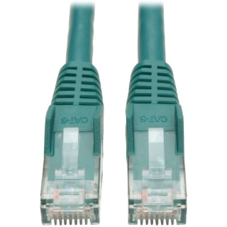 Picture of Tripp Lite 14ft Cat6 Gigabit Snagless Molded Patch Cable RJ45 M/M Green 14'