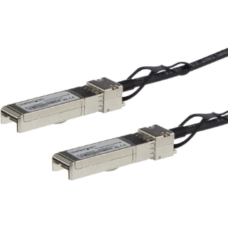 Picture of StarTech.com MSA Uncoded Compatible 0.5m 10G SFP+ to SFP+ Direct Attach Cable - 10 GbE SFP+ Copper DAC 10 Gbps Low Power Passive Twinax