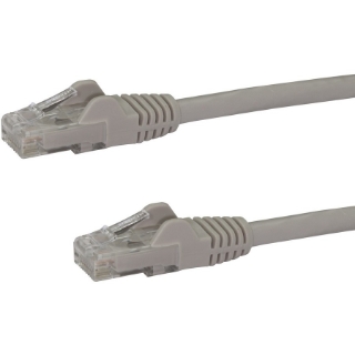 Picture of StarTech.com 10ft CAT6 Ethernet Cable - Gray Snagless Gigabit - 100W PoE UTP 650MHz Category 6 Patch Cord UL Certified Wiring/TIA