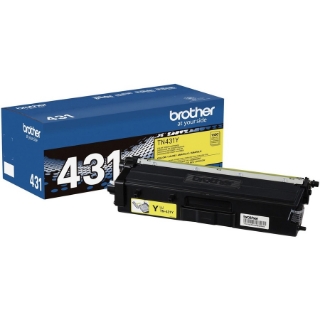 Picture of Brother TN431Y Original Toner Cartridge - Yellow