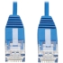 Picture of Tripp Lite Cat6a 10G Certified Molded Ultra-Slim UTP Ethernet Cable (RJ45 M/M), Blue, 7 ft.