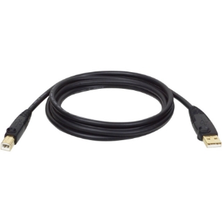 Picture of Tripp Lite 10ft USB 2.0 Hi-Speed A/B Device Cable Shielded M/M