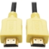 Picture of Tripp Lite 6ft Hi-Speed HDMI Cable Digital A/V UHD HDMI 4Kx2K M/M Yellow 6'