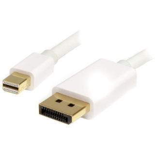 Picture of StarTech.com 3m (10ft) Mini DisplayPort to DisplayPort 1.2 Cable, 4K x 2K mDP to DisplayPort Adapter Cable, Mini DP to DP Cable