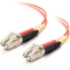 Picture of C2G-4m LC-LC 50/125 OM2 Duplex Multimode PVC Fiber Optic Cable - Orange