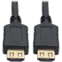 Picture of Tripp Lite High-Speed HDMI Cable w/ Gripping Connectors 4K M/M Black 10ft 10'