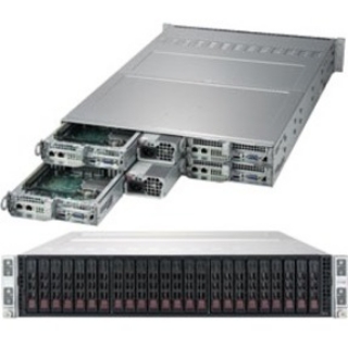 Picture of Supermicro SuperServer 2029TP-HC1R Barebone System - 2U Rack-mountable - Socket P LGA-3647 - 2 x Processor Support