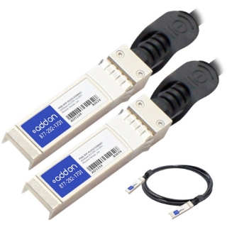 Picture of AddOn Palo Alto Networks PAN-SFP-PLUS-CU-1M Compatible TAA Compliant 10GBase-CU SFP+ to SFP+ Direct Attach Cable (Passive Twinax, 1m)