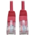 Picture of Tripp Lite 10ft Cat5e / Cat5 350MHz Molded Patch Cable RJ45 M/M Red 10'